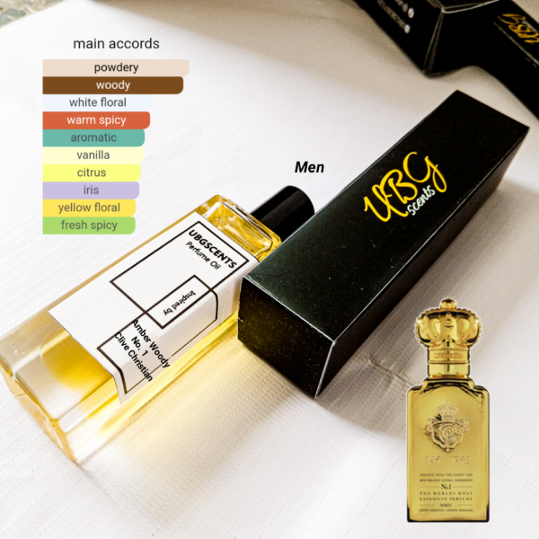 oil perfume insipred by Clive Christian- No.1