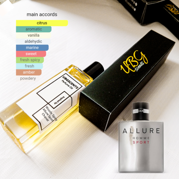 Ubgscents Oil Perfume Inspired by Chanel - Allure Homme Sport